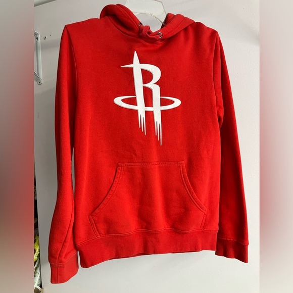 Men’s Houston Rockets Pullover Hoodie, Size S, Red/White, Long Sleeves, Harden - Picture 2 of 2